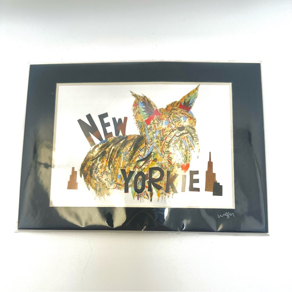 Art Print “New Yorkie” with Mat (5x7”)